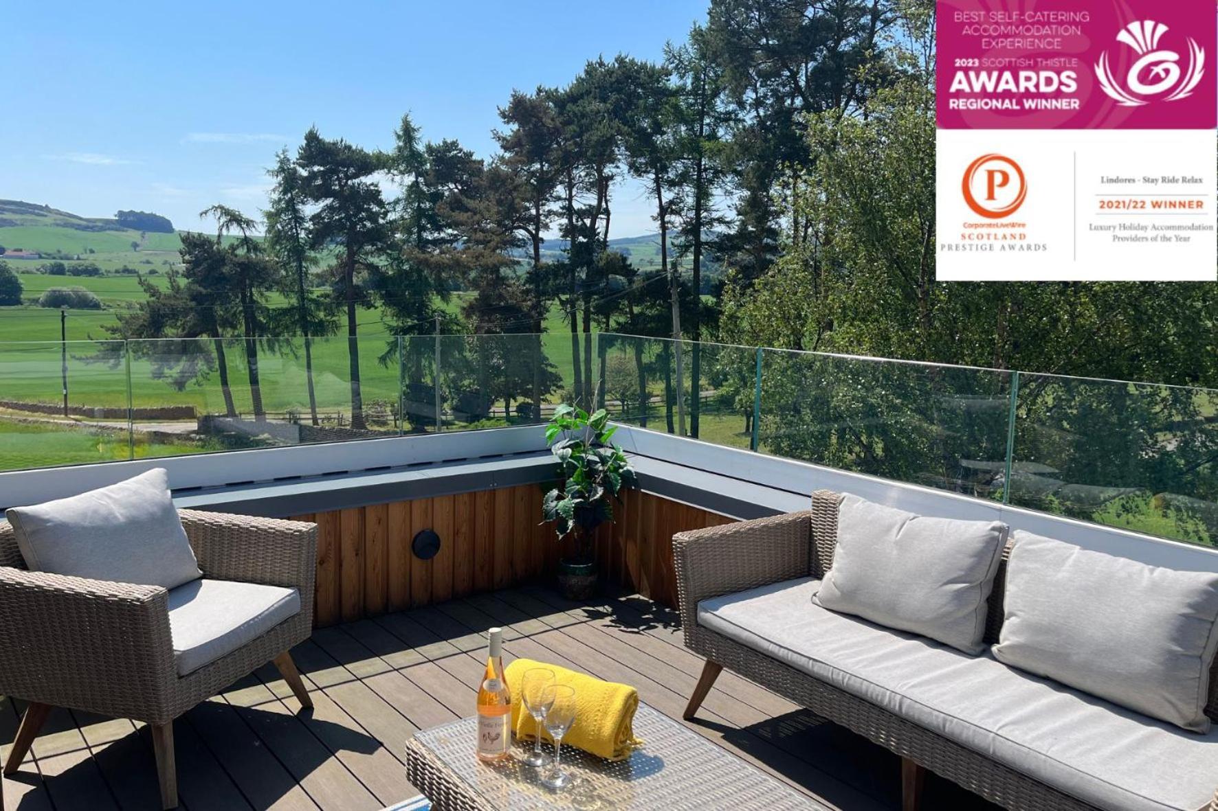 Luxury Lodge With Hot Tub At Lindores Newburgh  외부 사진